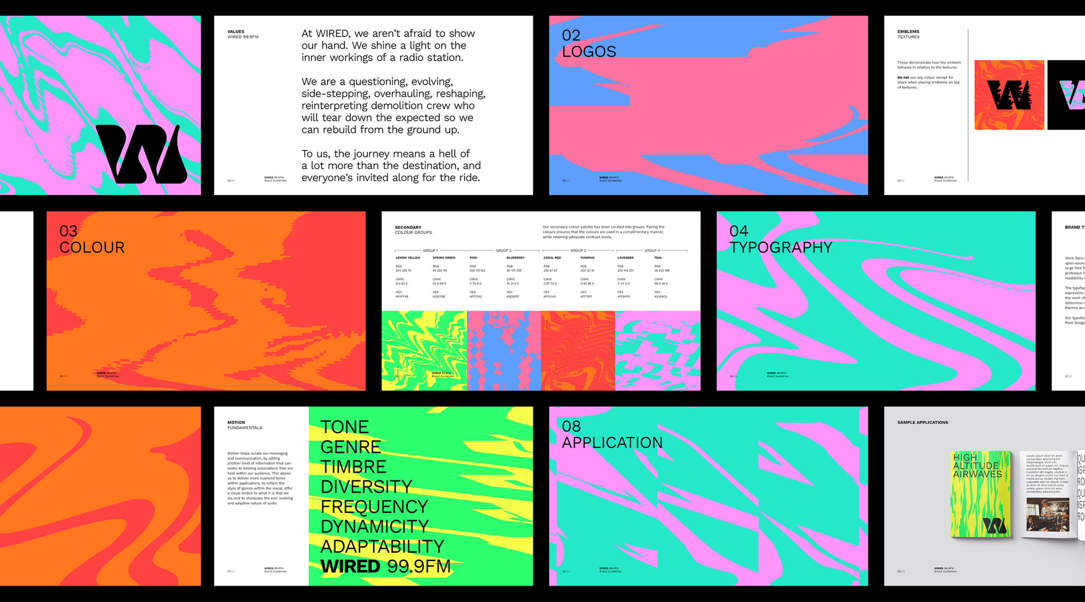 Wired 99/9 FM brand development