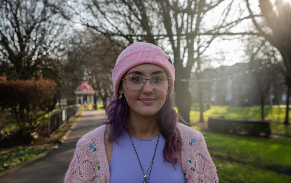 Person smiling