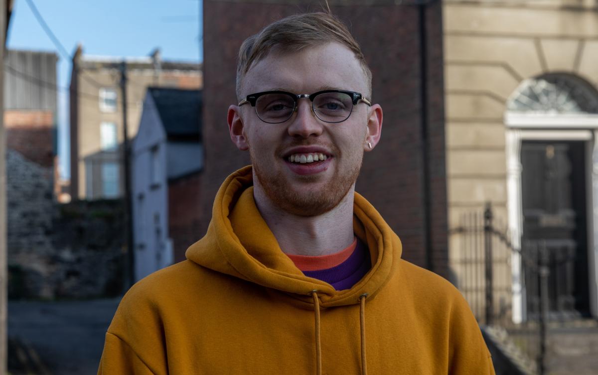Person smiling