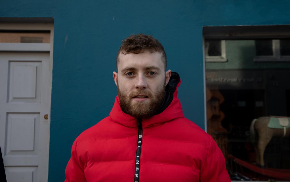 person looking at camera