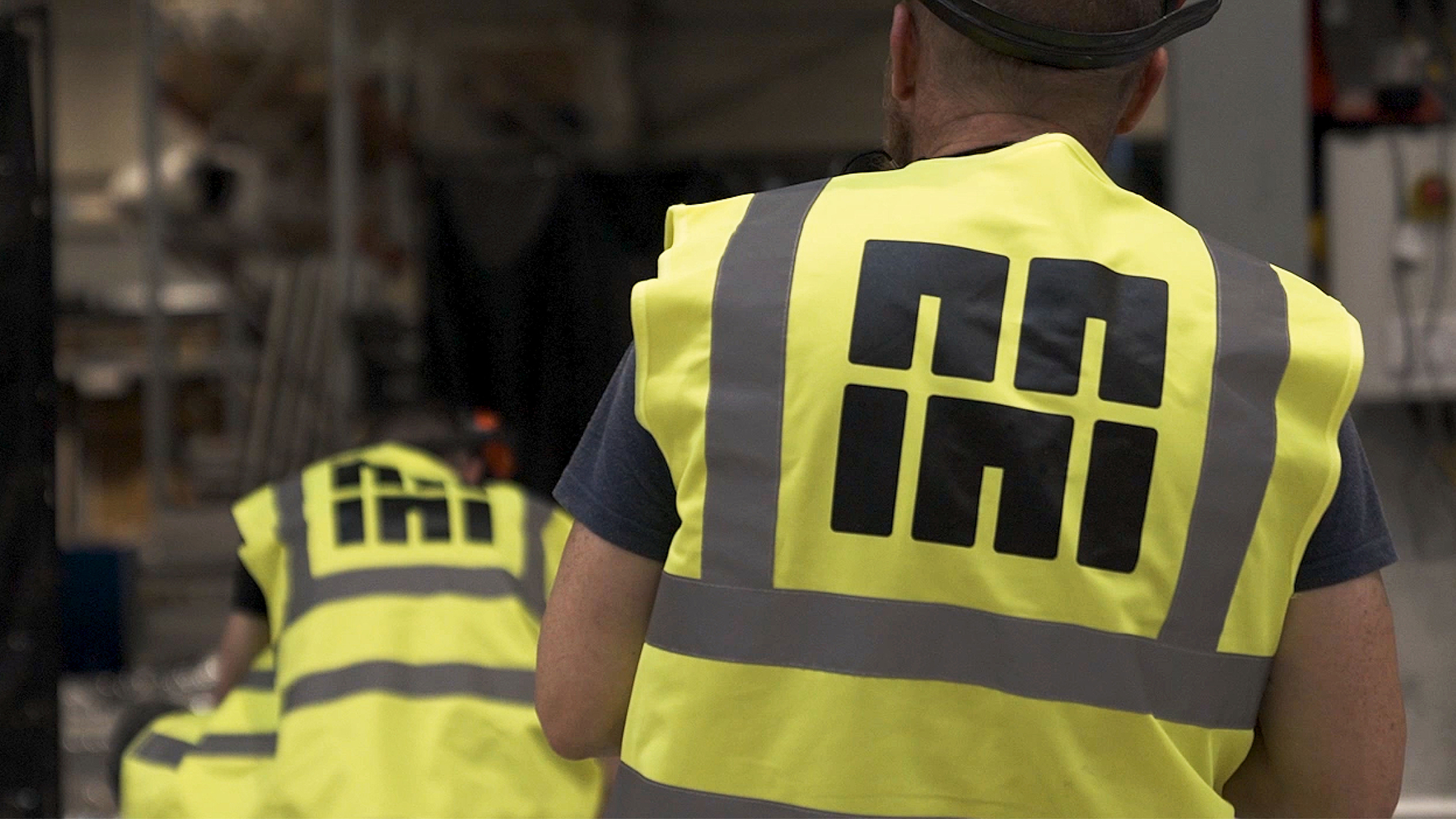 Hi Vis vest Modulacc logo