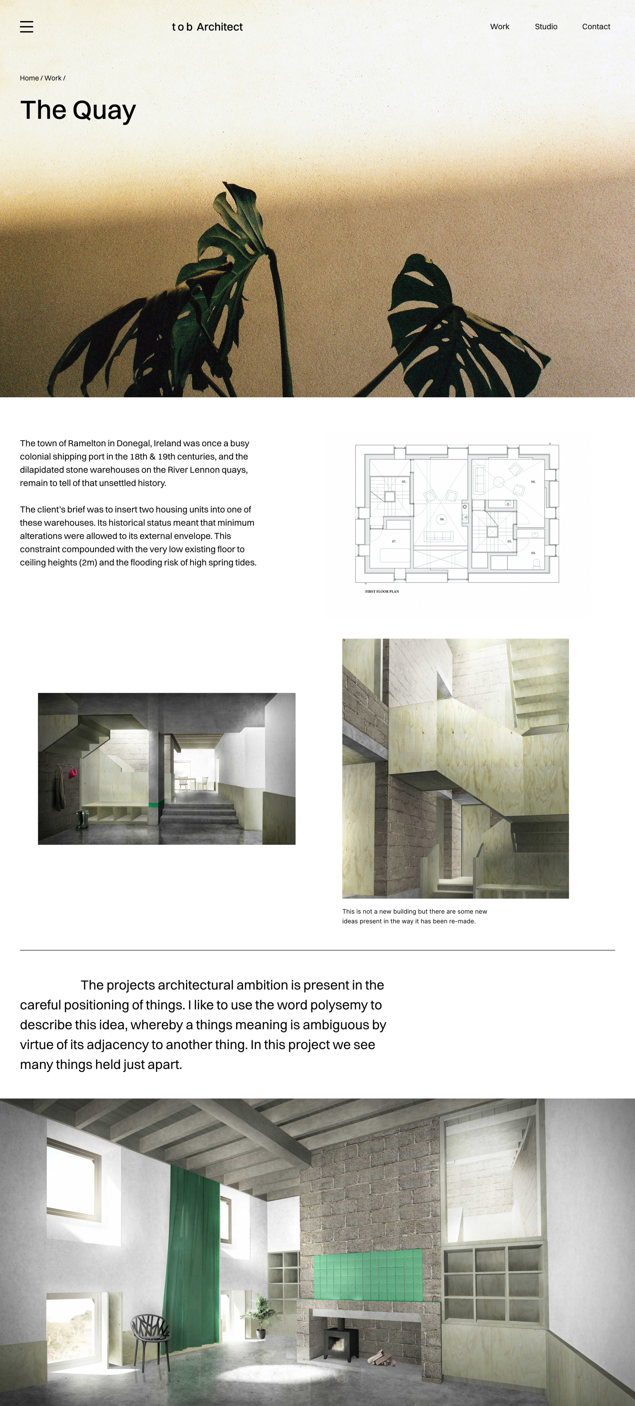 tob architect website design and development